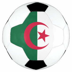 Ballon De Foot Drapeau algérien patriotique