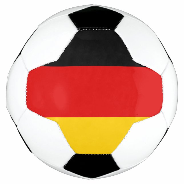 Ballon De Foot Drapeau allemand (Devant)