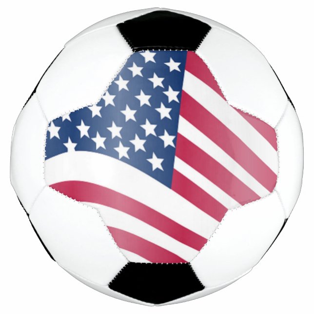 BALLON DE FOOT DRAPEAU AMÉRICAIN (Devant)