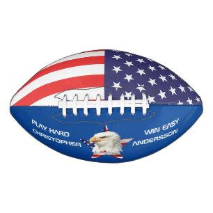 Ballon De Foot Drapeau américain, Cool Eagle Patriotique