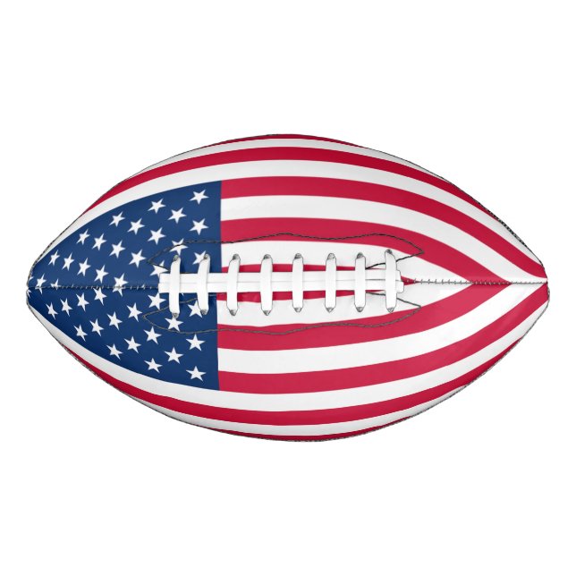 Ballon De Foot Drapeau américain - États-Unis d'Amérique - Patrio (Devant)