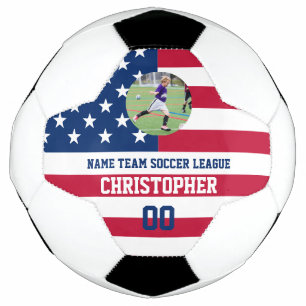 Ballon De Foot Drapeau américain joueur de thème photo & joueur n