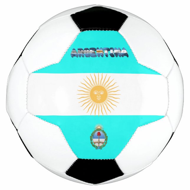 Ballon De Foot Drapeau argentin (Devant)