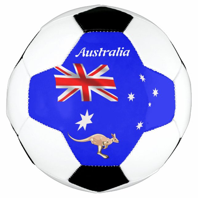Ballon De Foot Drapeau australien (Devant)