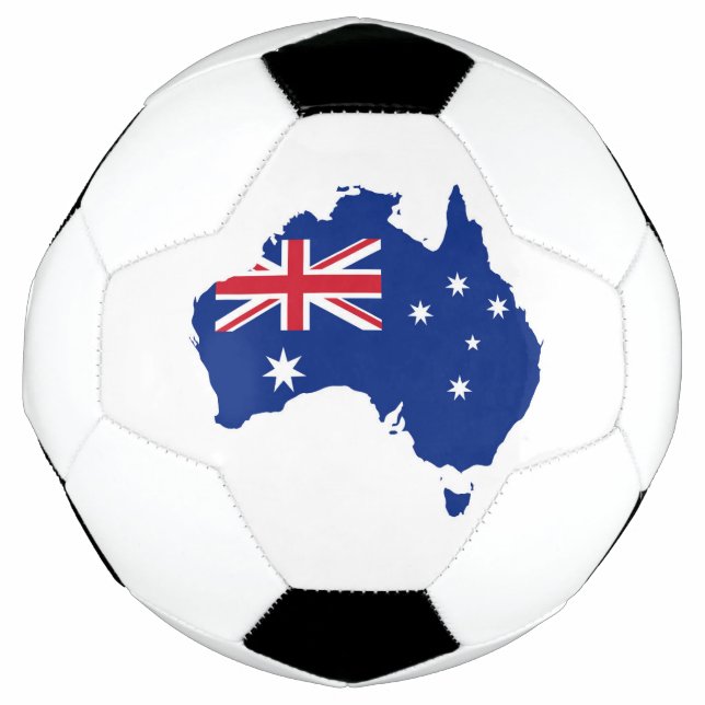Ballon De Foot Drapeau australien (Devant)