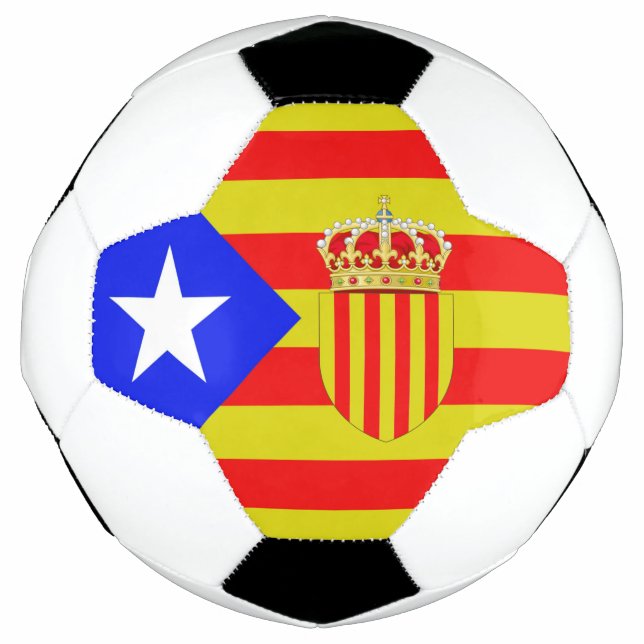 Ballon De Foot Drapeau catalan (Devant)