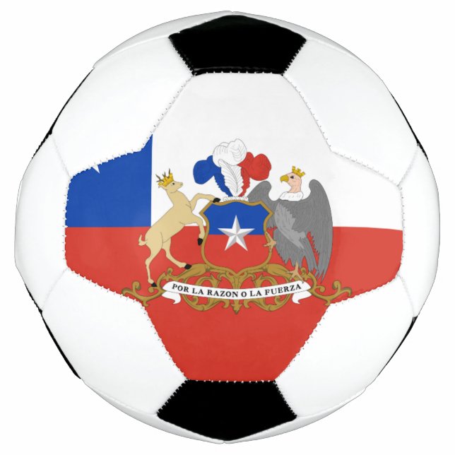 Ballon De Foot Drapeau chilien (Devant)