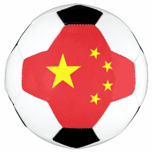 Ballon De Foot Drapeau chinois