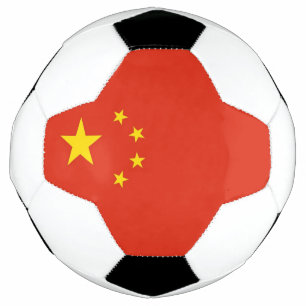 Ballon De Foot Drapeau chinois : Bal de football patriotique