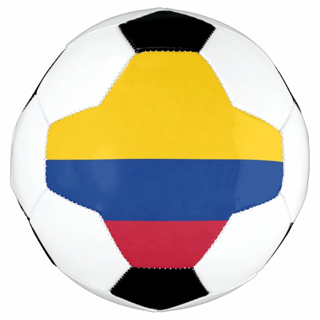 Ballon De Foot Drapeau Colombie (Devant)