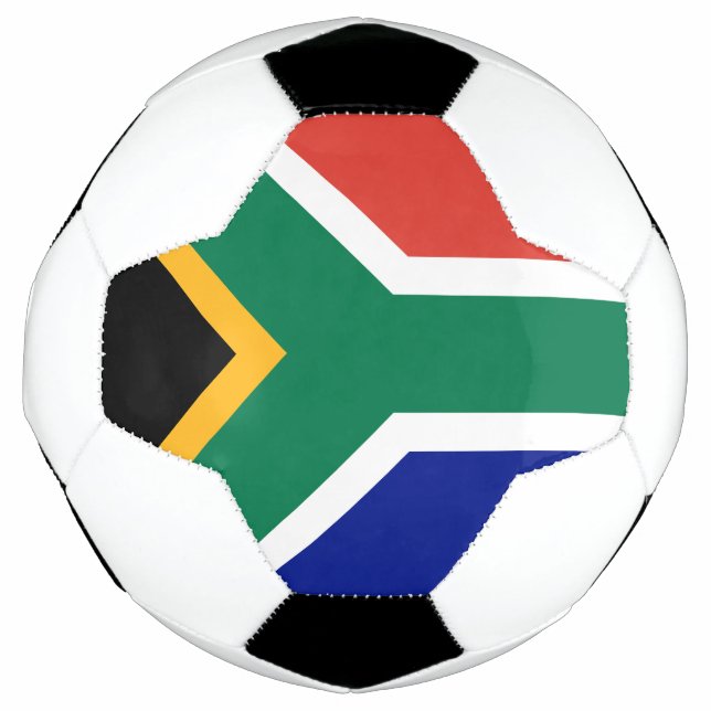 Ballon De Foot Drapeau d'Afrique du Sud (Devant)