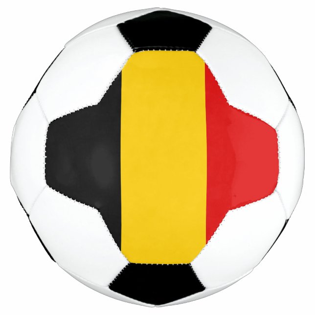 Ballon De Foot Drapeau de Belgique (Devant)