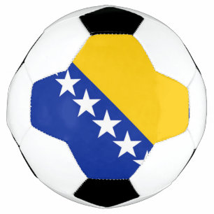 Ballon De Foot Drapeau de Bosnie-Herzégovine