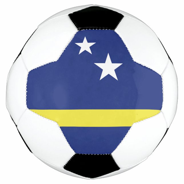 Ballon De Foot Drapeau de Curaçao (Devant)