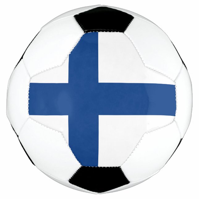 Ballon De Foot Drapeau de Finlande (Devant)
