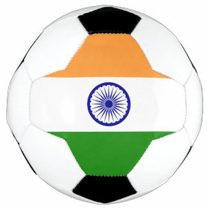 Ballon De Foot Drapeau de football patriotique indien
