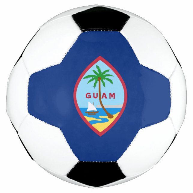 Ballon De Foot Drapeau de Guam (Devant)