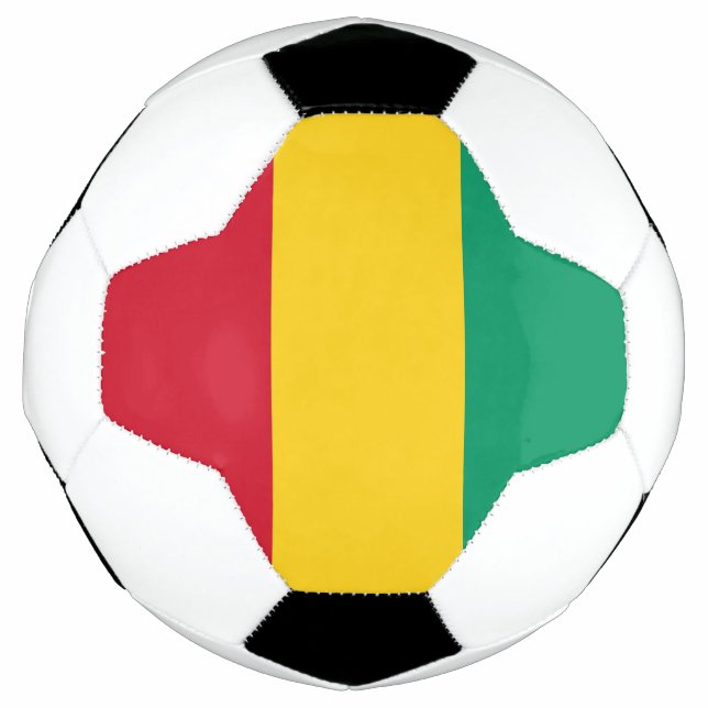 Ballon De Foot Drapeau de Guinée (Devant)