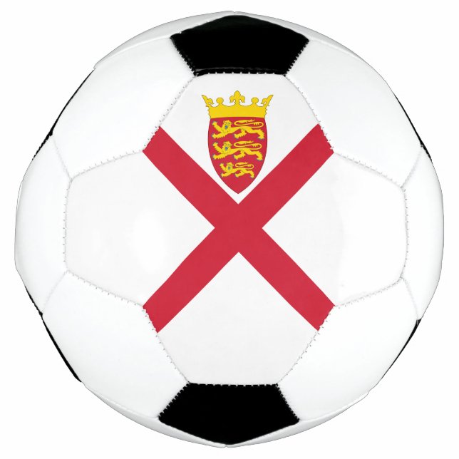 Ballon De Foot Drapeau de Jersey (Devant)