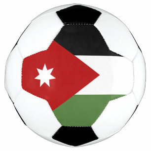Ballon De Foot Drapeau de Jordanie