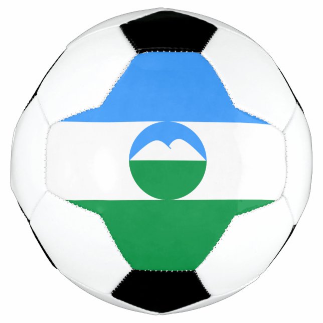 Ballon De Foot Drapeau de Kabardino-Balkarie (Devant)