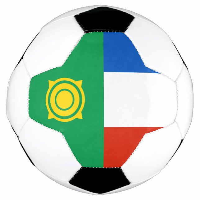 Ballon De Foot Drapeau de Khakassie (Devant)