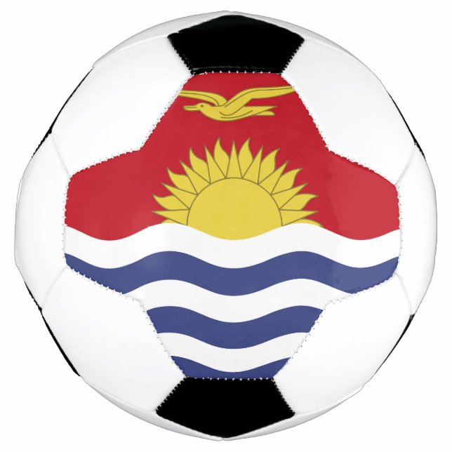 Ballon De Foot Drapeau de Kiribati (Devant)