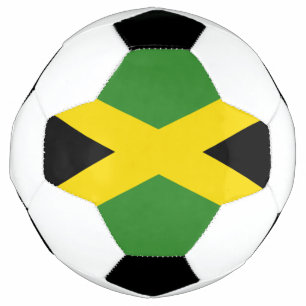 Ballon De Foot Drapeau de la balle de football jamaïcaine
