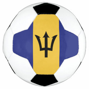 Ballon De Foot Drapeau de la Barbade