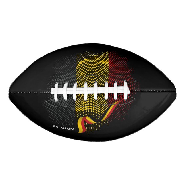 Ballon De Foot Drapeau de la Belgique (Devant)