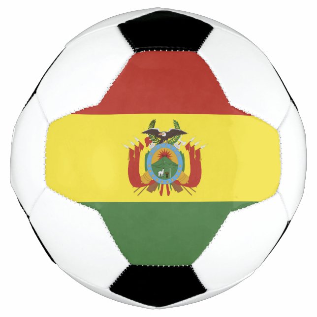 Ballon De Foot Drapeau de la Bolivie (Devant)