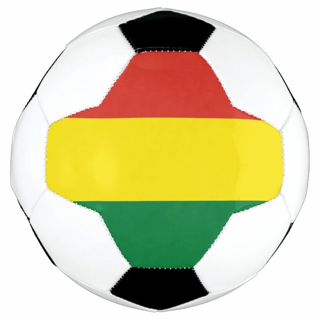 Ballon De Foot Drapeau de la Bolivie Soccer Ball (Devant)