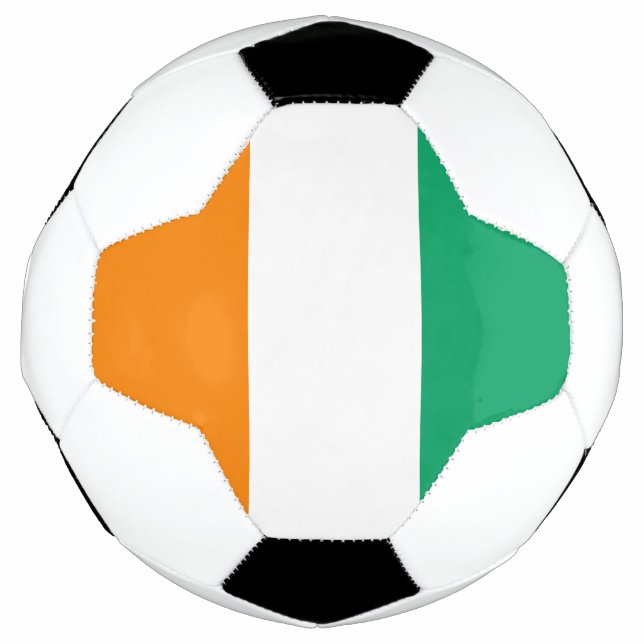 Ballon De Foot Drapeau de la Côte d'Ivoire (Devant)
