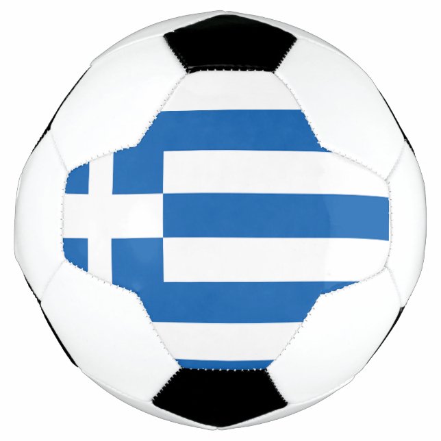 Ballon De Foot Drapeau de la Grèce (Devant)