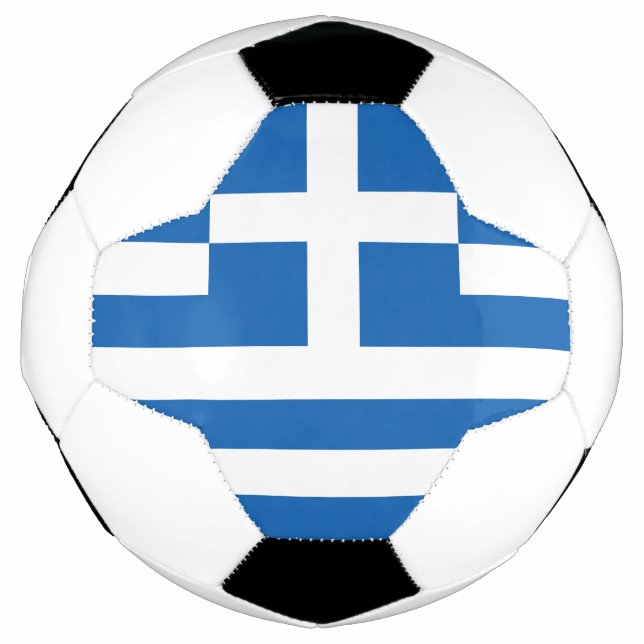 Ballon De Foot Drapeau de la Grèce (Devant)