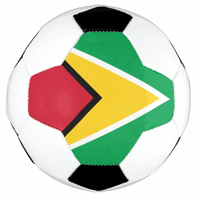 Ballon De Foot Drapeau de la Guyane (Devant)