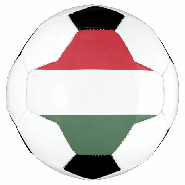 Ballon De Foot Drapeau de la Hongrie (Devant)