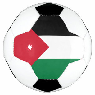 Ballon De Foot Drapeau de la Jordanie
