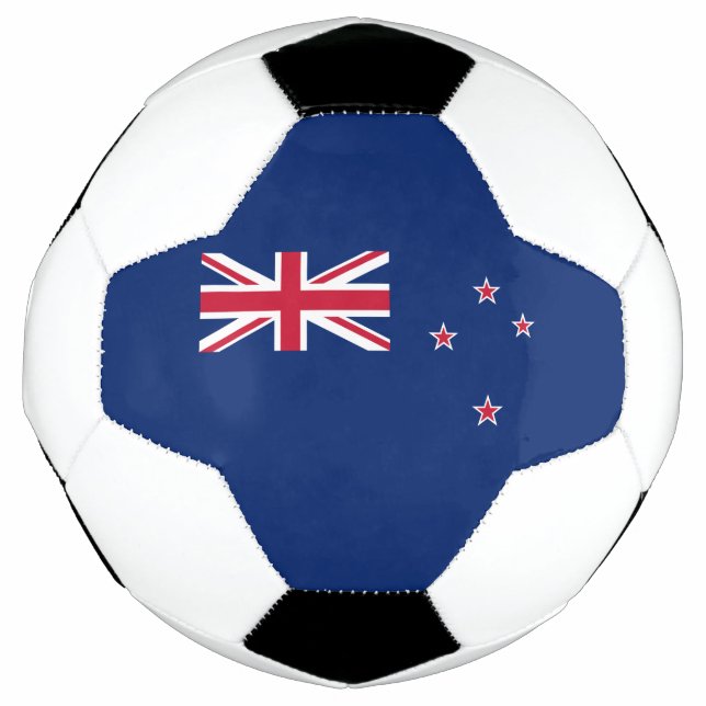 Ballon De Foot Drapeau de la Nouvelle-Zélande (Devant)