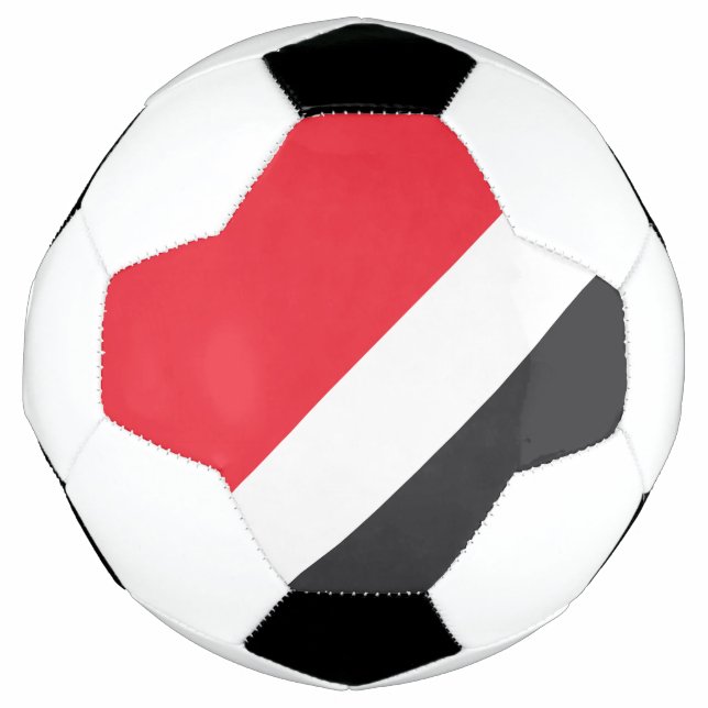 Ballon De Foot Drapeau de la Principauté de Sealand (Devant)