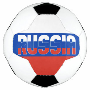 Ballon De Foot Drapeau de la Russie adorable patriotique