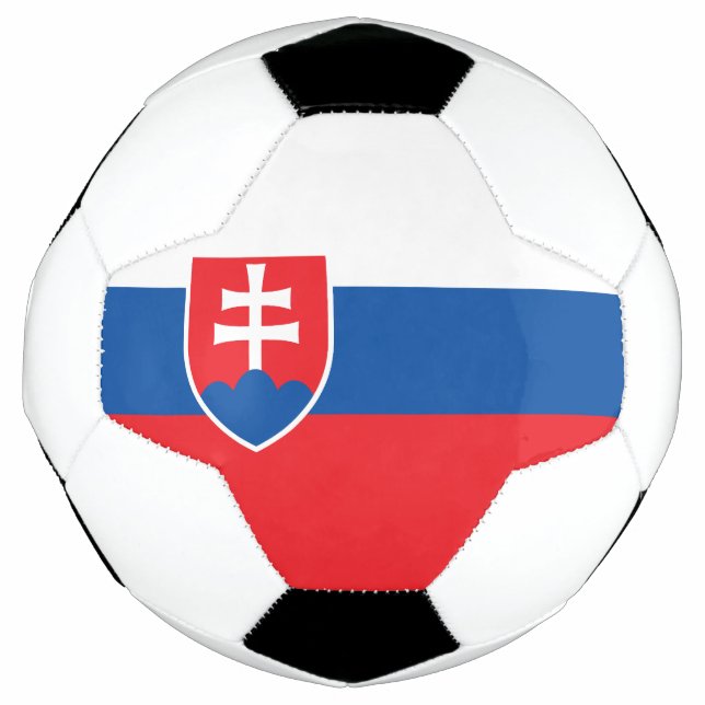 Ballon De Foot Drapeau de la Slovaquie (Devant)