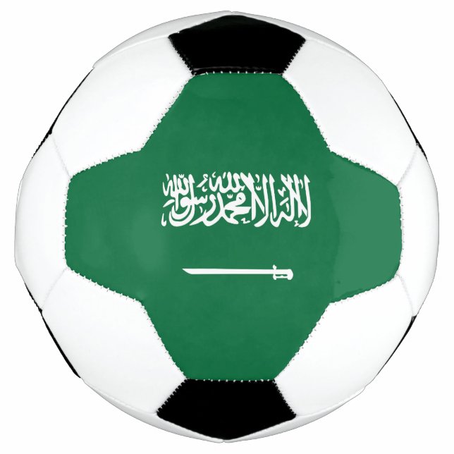 Ballon De Foot Drapeau de l'Arabie saoudite (Devant)