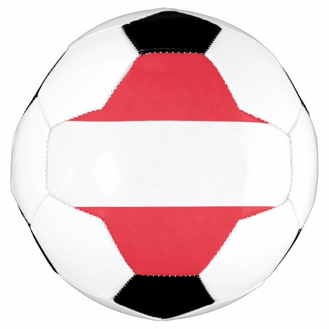 Ballon De Foot Drapeau de l'Autriche (Devant)
