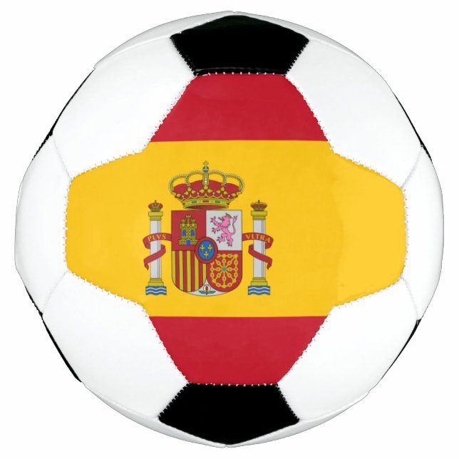 Ballon De Foot Drapeau de l'Espagne (Devant)