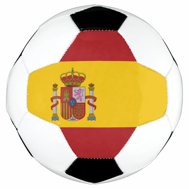 Ballon De Foot Drapeau de l'Espagne (Devant)