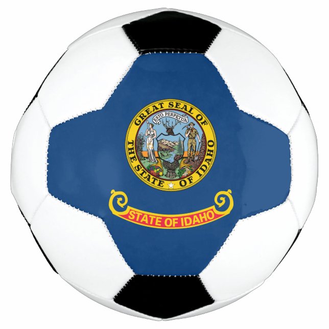 Ballon De Foot Drapeau de l'État de l'Idaho (Devant)