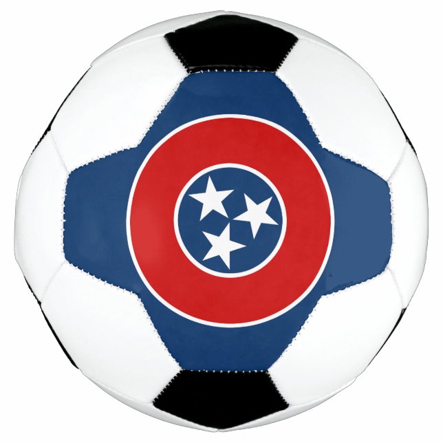 Ballon De Foot Drapeau de l'État du Tennessee (Devant)
