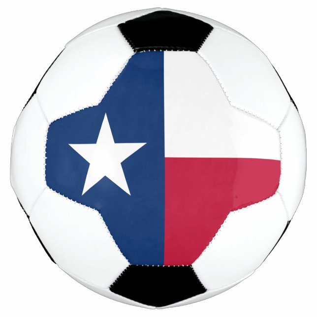 Ballon De Foot Drapeau de l'État du Texas (Devant)