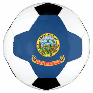 Ballon De Foot Drapeau de l'Idaho : l'État Gemme, Montagne de l'O